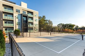 Pickleball court